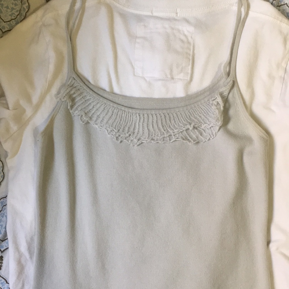 Banana republic knitted tank top medium.